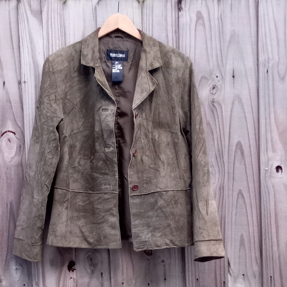 Brandon Thomas Suede Jacket
